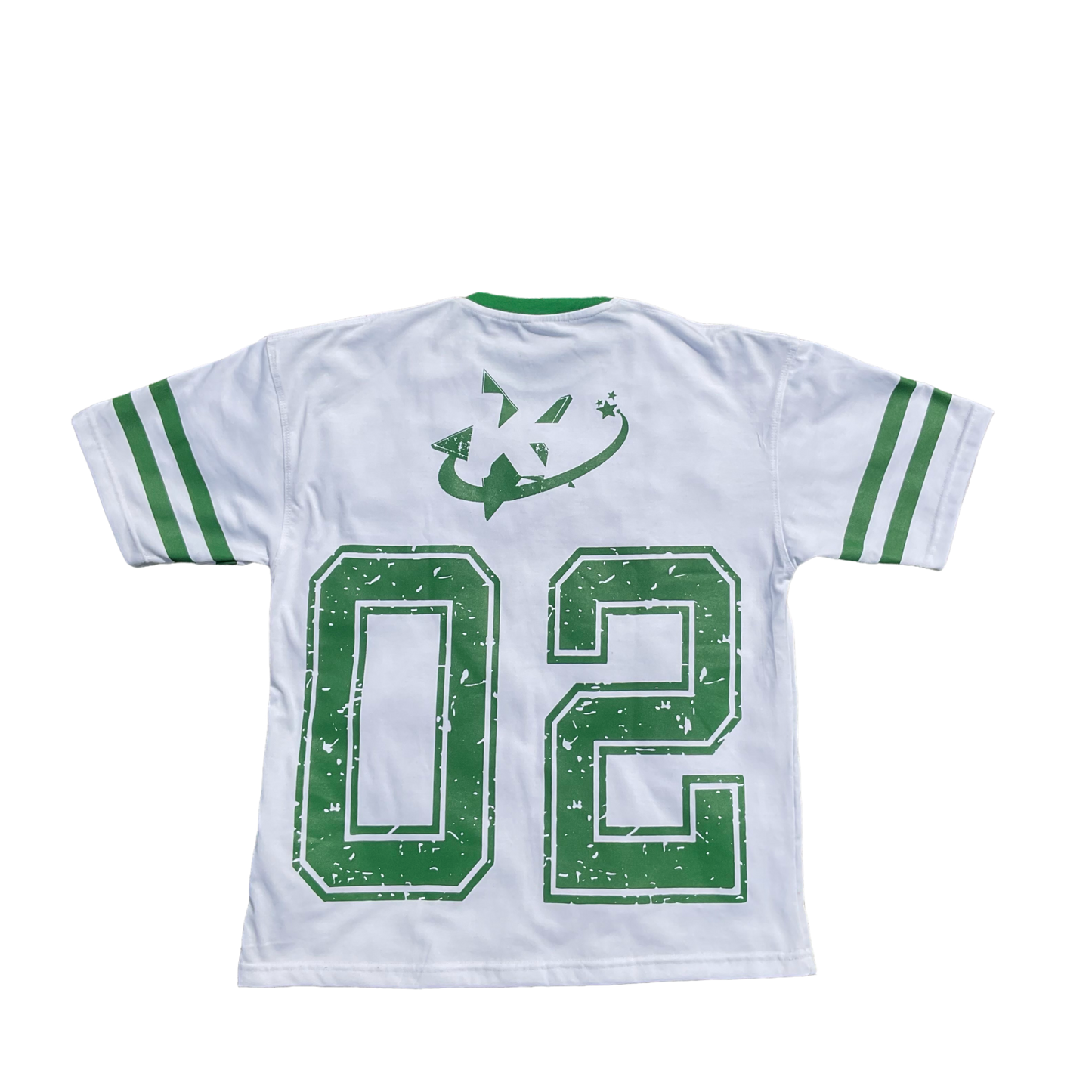 Oversized KT '02' Jersey Style Shirt - Green